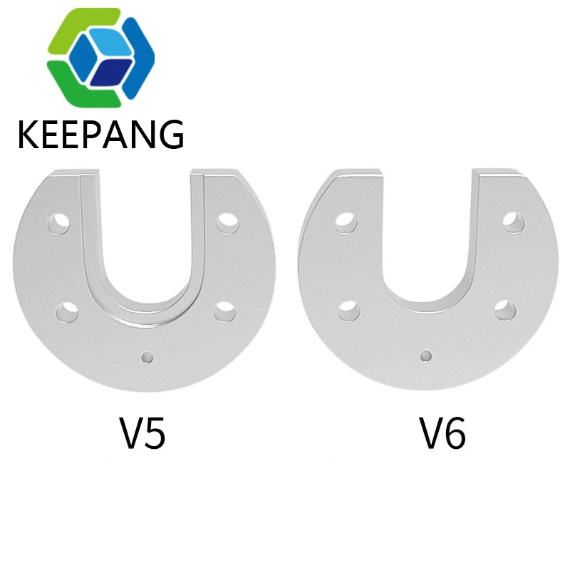 5 шт. V5 V6 алюминиевая пластина крепления U-образной формы Reprap для Kossel E3D V5/V6 Hotend