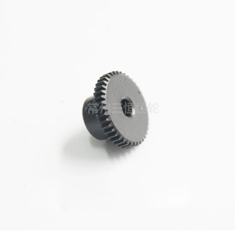 

0.4 Modulus 40 Perforation 4 Spur Gear POM Black wear-resistant High-strength