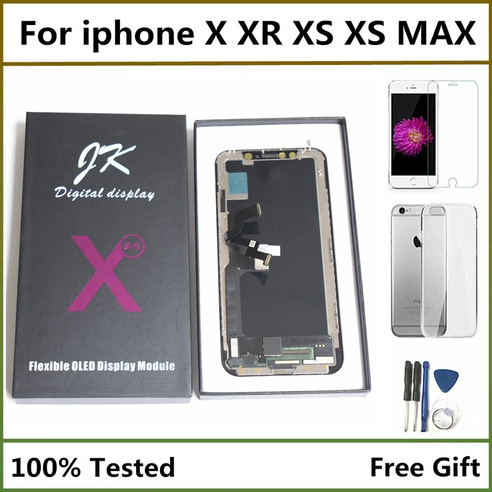 5," TFT GX ZY OLED lcd Pantalla Komplett Einheit для iphone X XS lcd дисплей кодирующий преобразователь сенсорного экрана в сборе для iphone X 11 XS