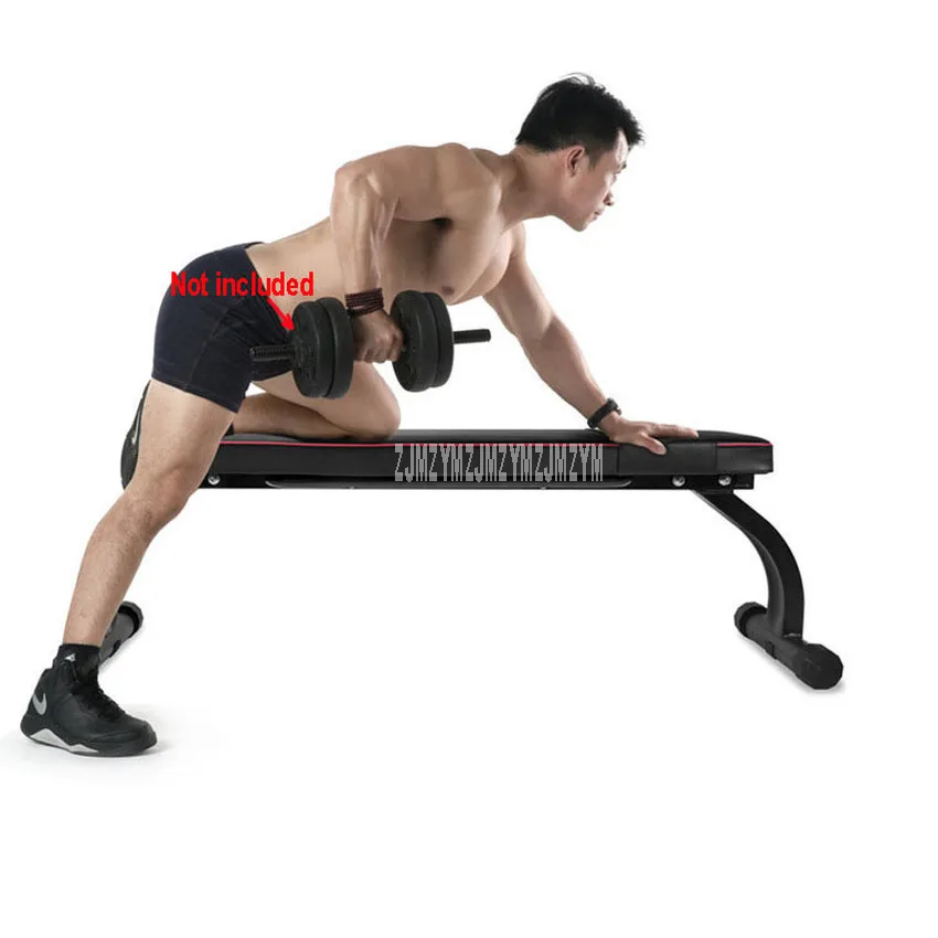 Складная скамейка для гантелей сидящая на брюшной скамье искусственная кожа