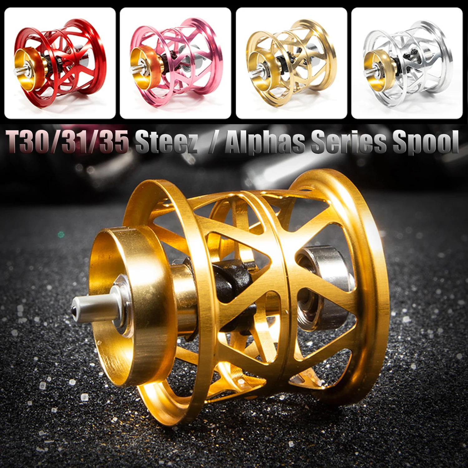 2021 новые сверхлегкие катушки DIY 5 4/5 8/6 6 г для Daiwa Steez CT & Alphas Air TW /Morethan/ Zillion/ Ryoga/T3/Megabass