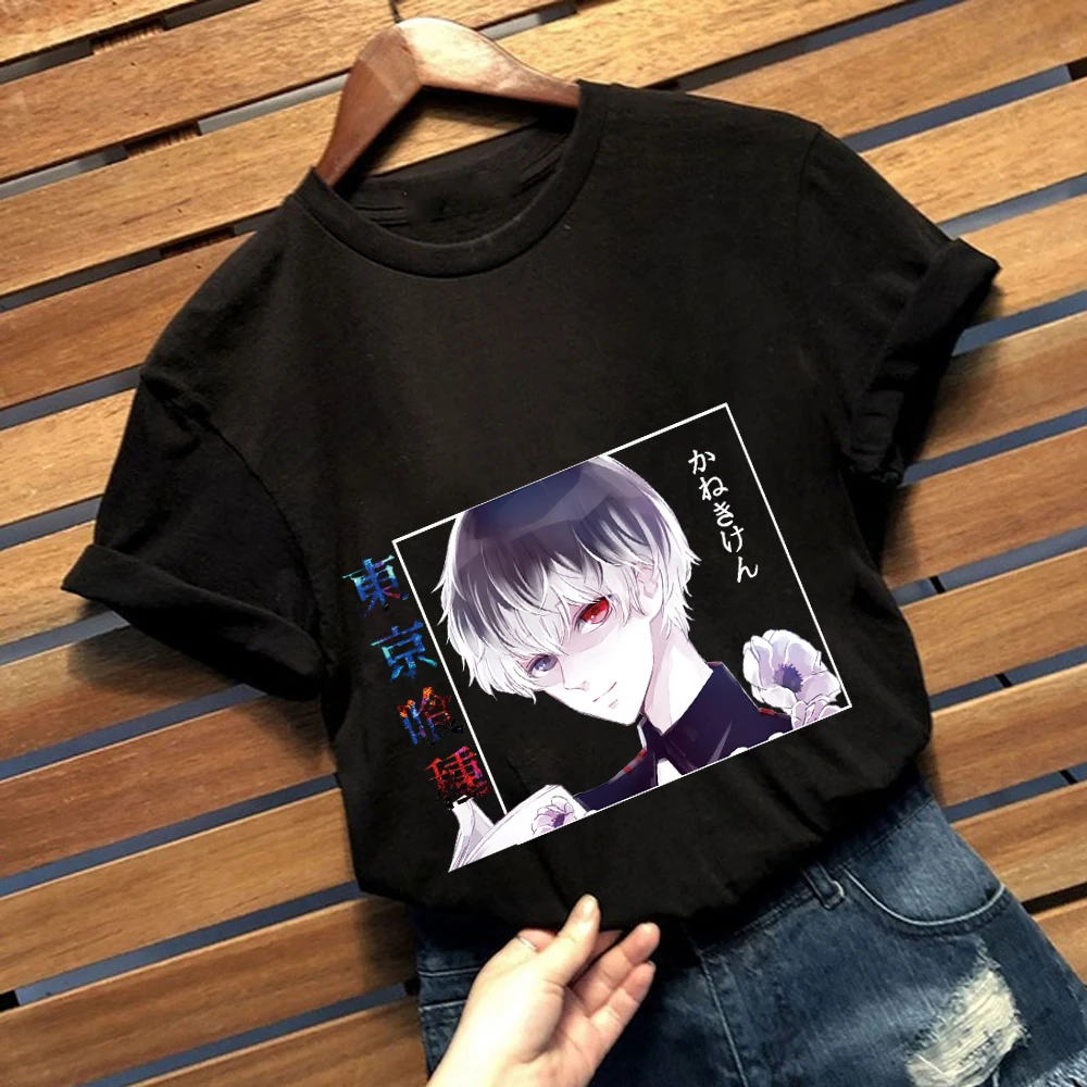 

Tokyo Ghoul Kaneki Ken Women Men Fashion T-shirt Casual Tee