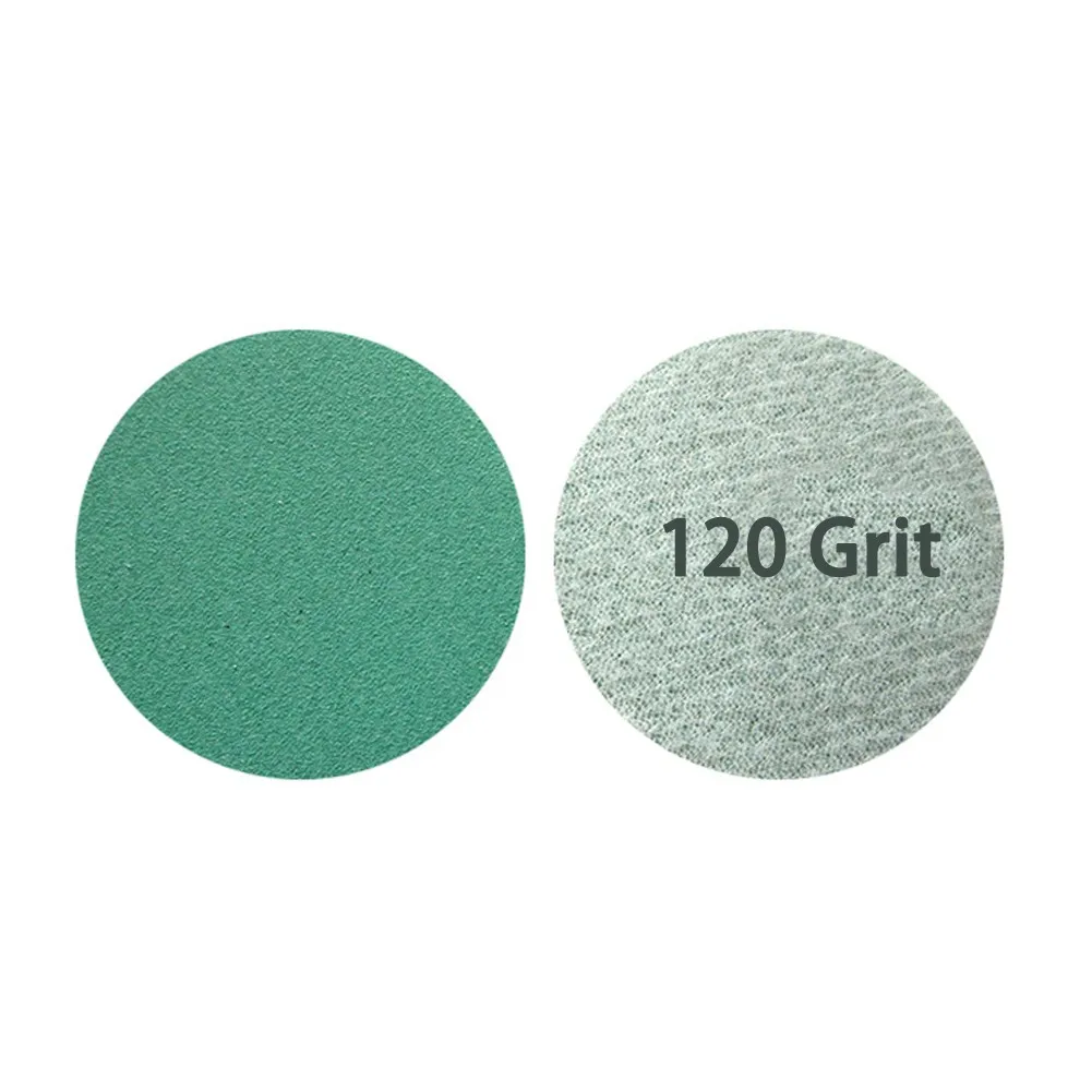 

10PCS 2Inch PET Film Sanding Discs Hook Loop Wet Dry Sandpaper Polishing Grinding Sander Woodworking Car Polishing Finishing