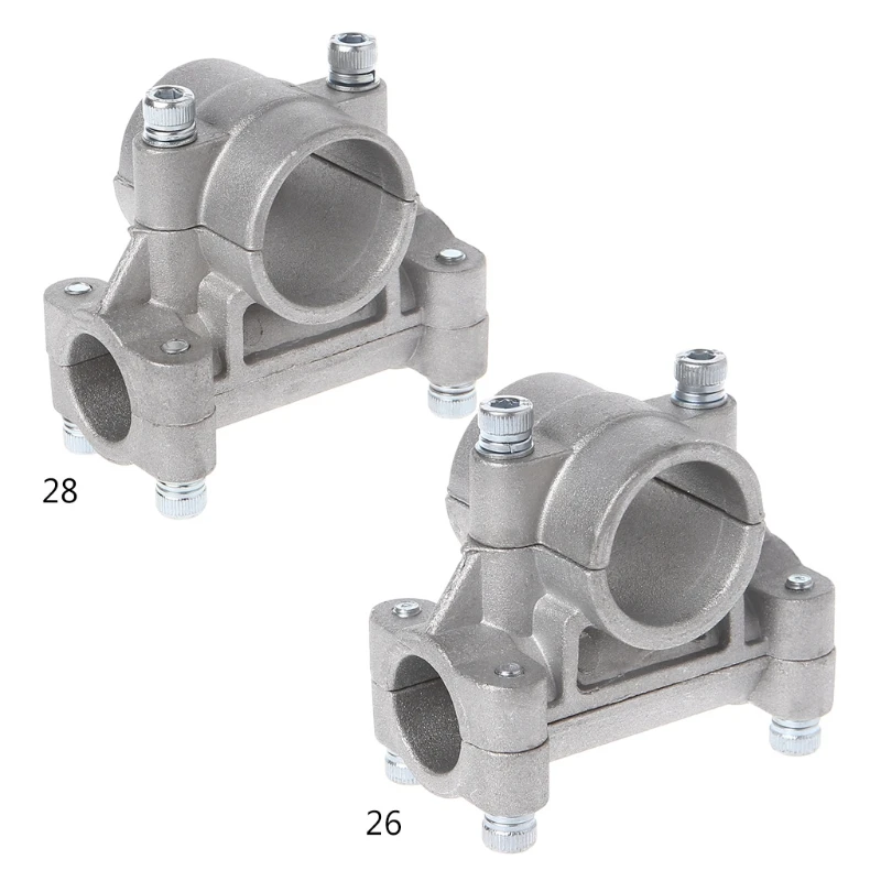 

1Pc 26/28mm Handle Bracket Clamp For Grass Trimmer Brush Cutter Lawn Mower Part