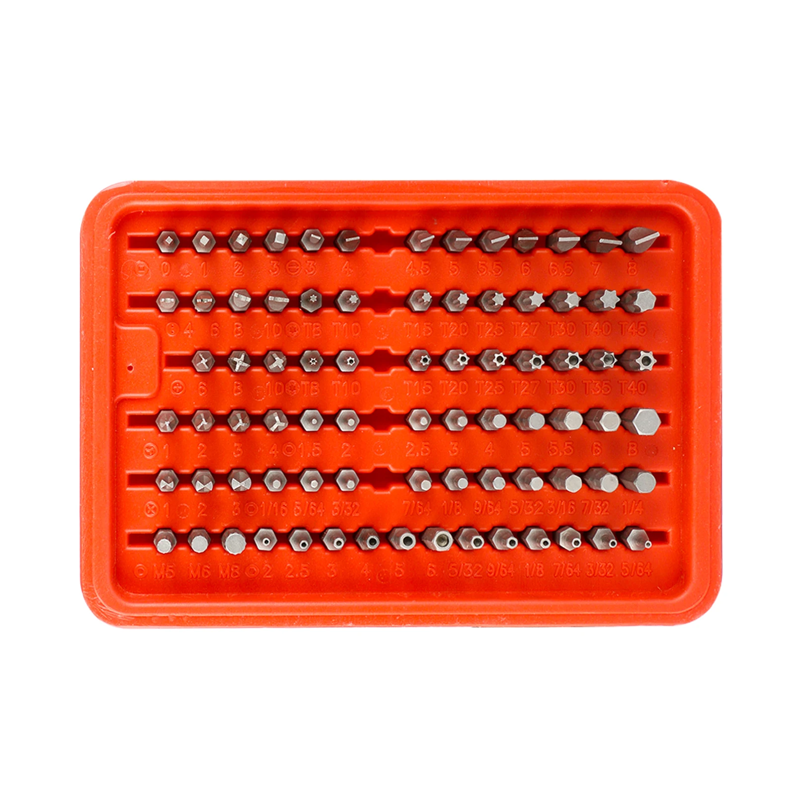 

100 Pcs Security Screwdriver Bit Set Hand Tools Accessories Tamper Proof Bolts Torx Tamper Hex Security Screwdriver Bit