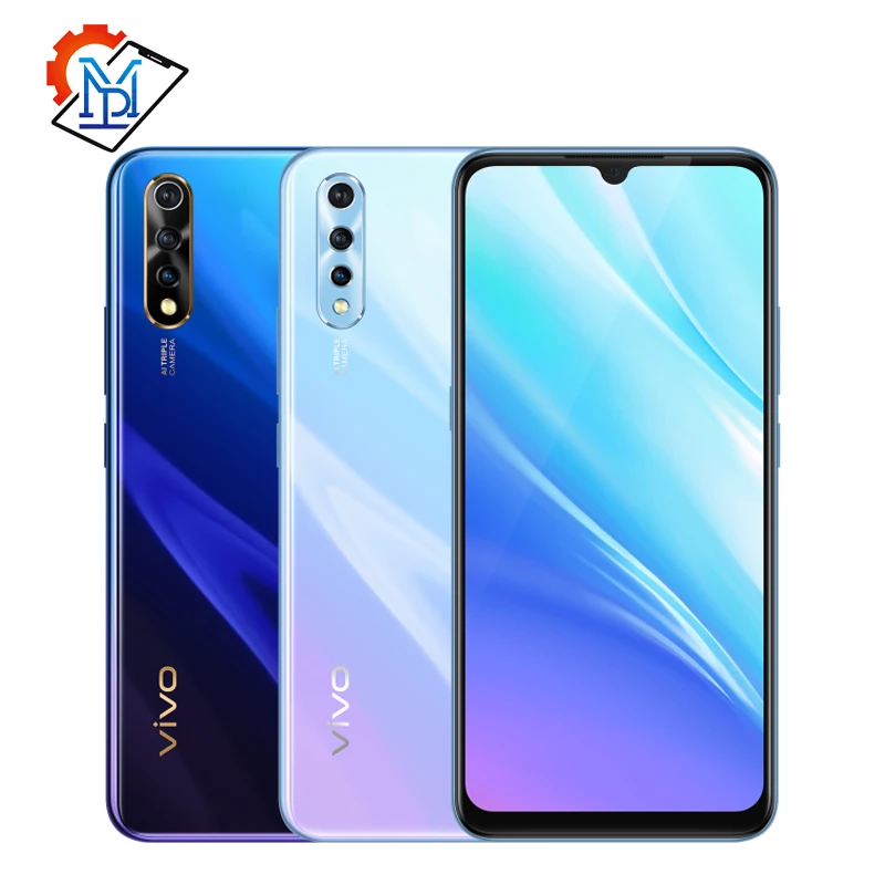 Оригинальный Vivo Y7S мобильный телефон 6 38 &quotсупер AMOLED экран ГБ ОЗУ 128 ПЗУ Helio P65 Android 9
