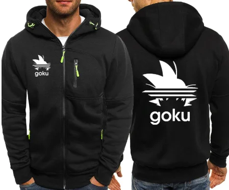 Мужская флисовая толстовка на молнии с капюшоном|Мужские толстовки и свитшоты| |