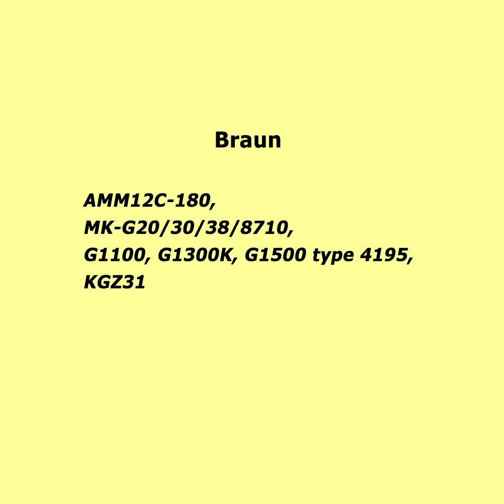Фото Нож для мясорубки Braun G1100, G1300K, G1500, KGZ31, 3 шт., лезвие из нержавеющей стали 67000899 №2