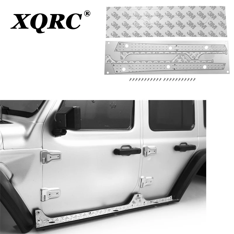 

XQRC Metal side bumper skid plate side bar skid plate for 1 / 10 RC track axial axial scx10 III jeep