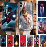 iron man marvel phone cases for iphone 13 pro max case 12 11 pro max 8 plus 7plus 6s xr x xs 6 mini se mobile cell