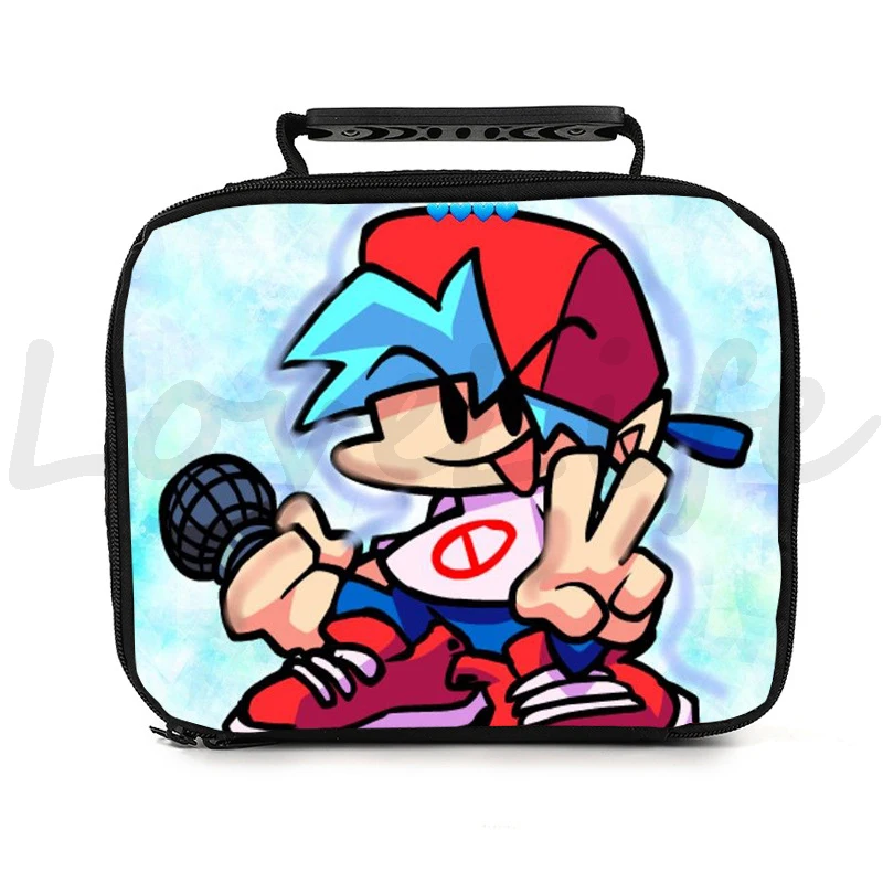 Функциональная сумка для ланча Funkin вечеринки в пятницу изолированная мальчиков