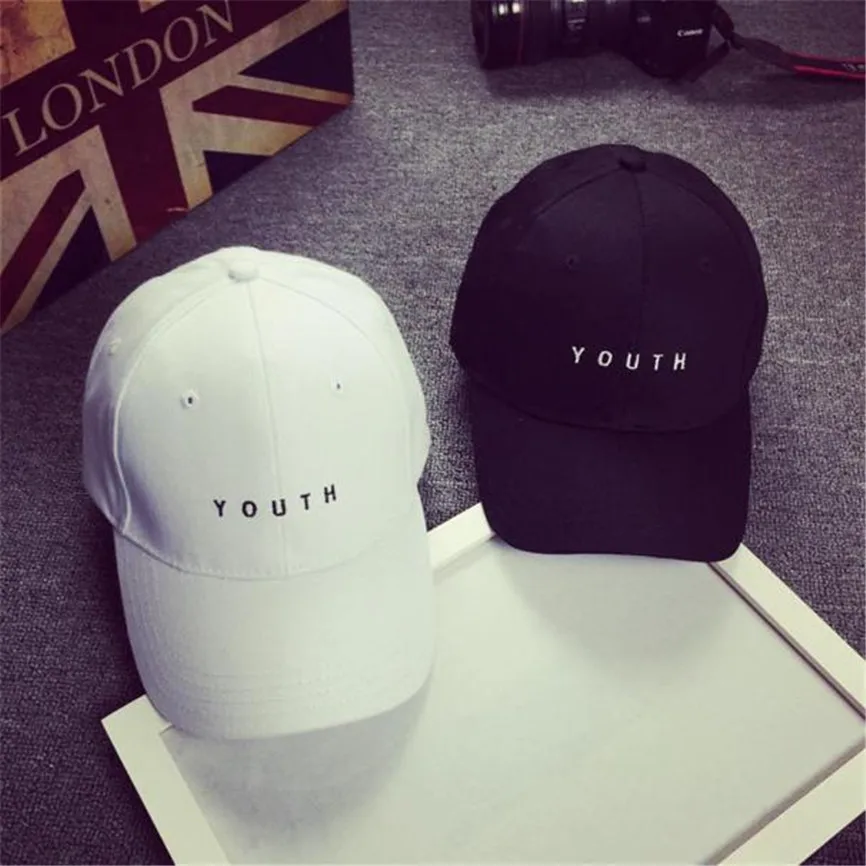 

2020 Brand New Cotton Mens Hat Youth Letter Print Unisex Women Men Hats Baseball Cap Snapback Casual Caps