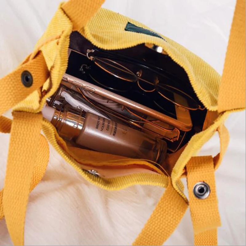 

2020 Designer handbags high quality Women Bag Vintage Corduroy Shoulder Bags New Corduroy Bucket Shoulder Handbags