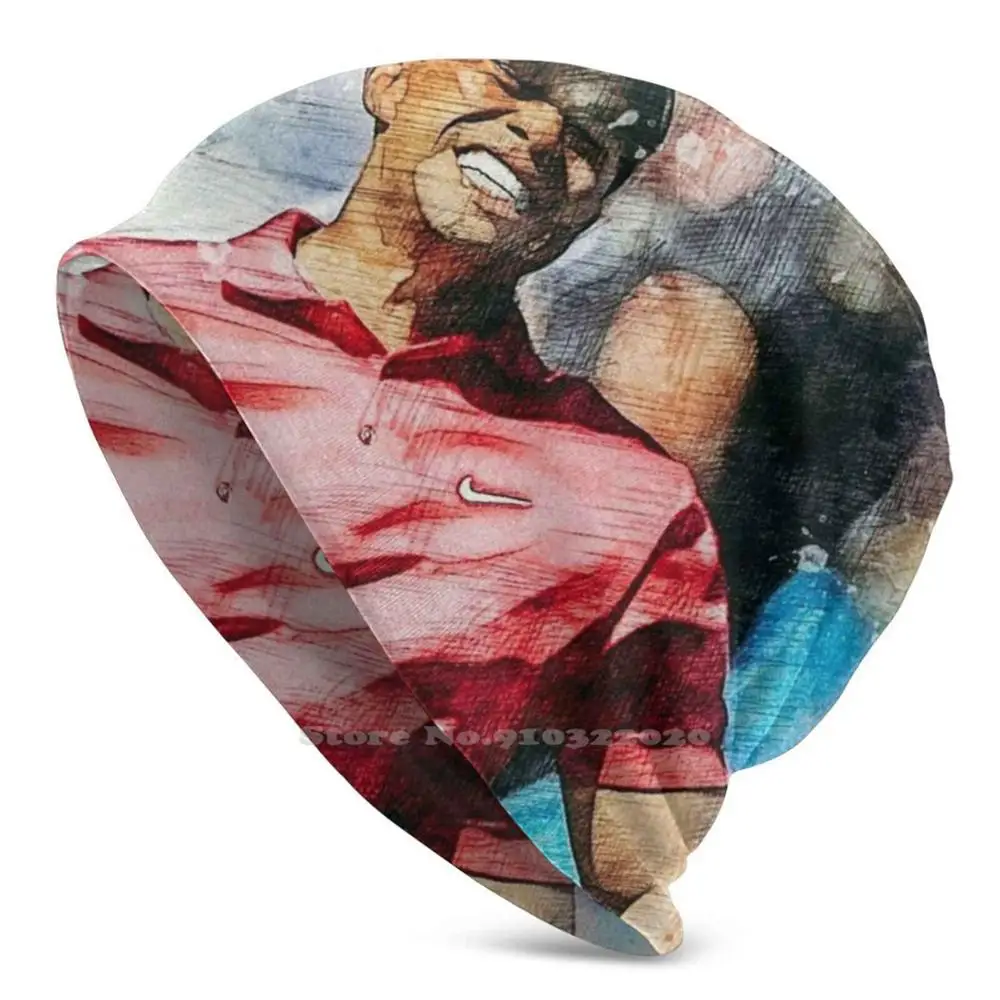 

Unisex Beanies Windproof Hedging Cap Golf Bale Legend Icon