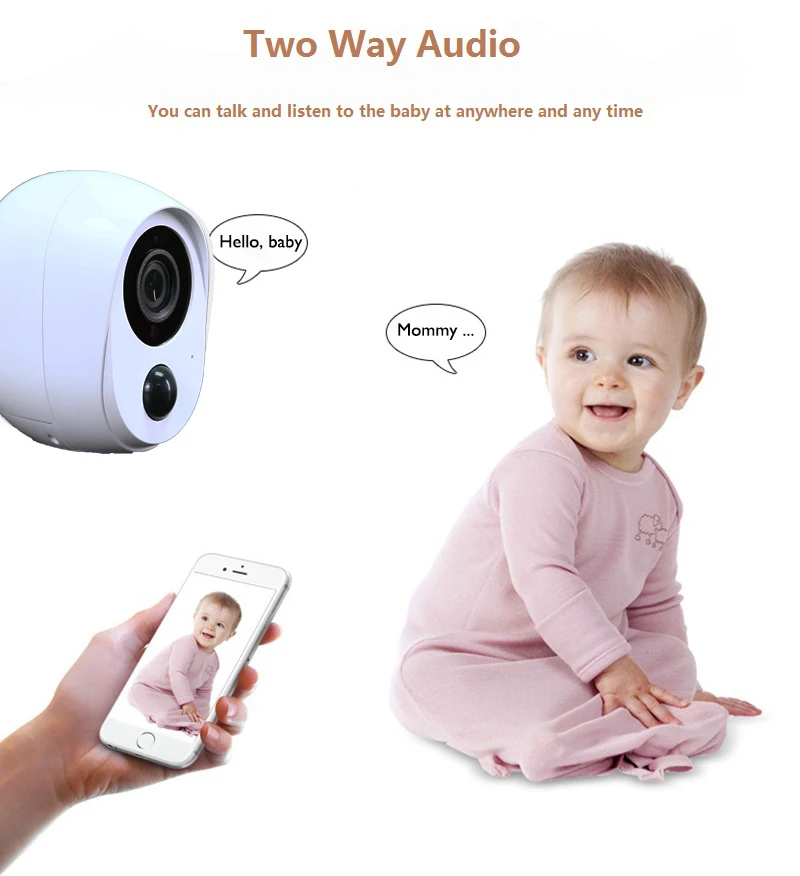 

2MP Wifi Surveillance Camera Outdoor Low Power Consumption Waterproof Motion Detection Home Security CCTV Camera ICSEE