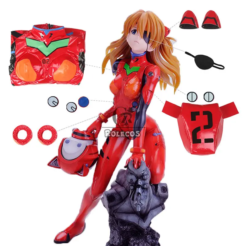 Женский костюм для косплея ROLECOS Asuka Langley Soryu |