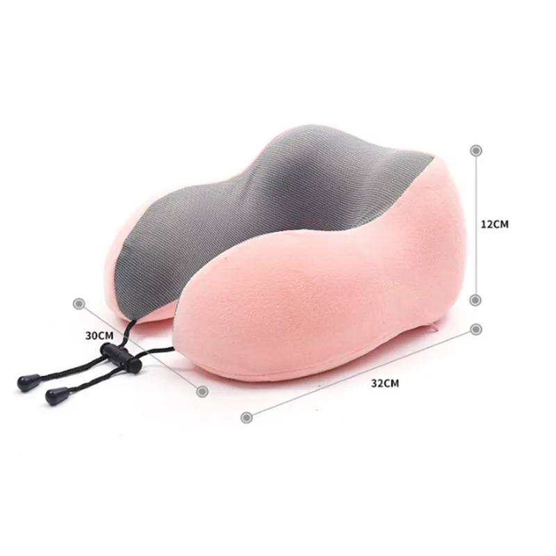 U образная подушка для шеи магнитный подголовник из пены с эффектом памяти
