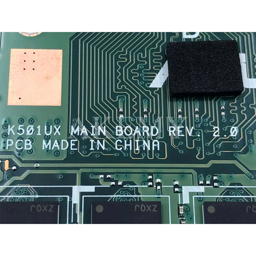 

XinKaidi For ASUS K501U K501UX K501UB A501U Loptop motherboard Mian board W/4GB/8GB i5/i7 CPU DDR3 Memory slot