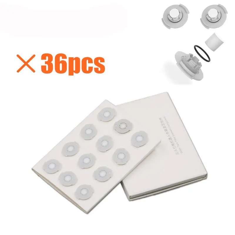 36pcs Подходит для Xiaomi Roborock S50 S51 робот пылесос 2 запасных частей наборы моющих салфеток резервуар для воды фильтр замены - Цвет: 36pcs