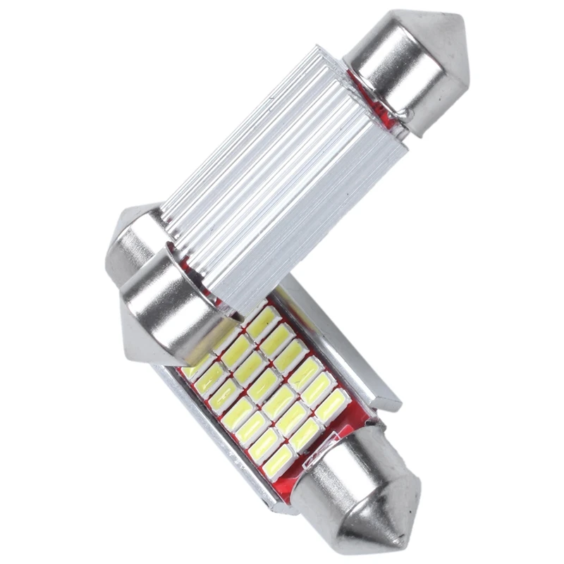 NEW-2Pcs C5W C10W 36 мм 3014 27SMD иллюминационных гирлянд Led Canbus автомобиля Inteiror лампы