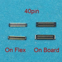 5pcs 40pin lcd display screen flex fpc connector on motherboard for samsung galaxy c5 c5000 c7 c7000
