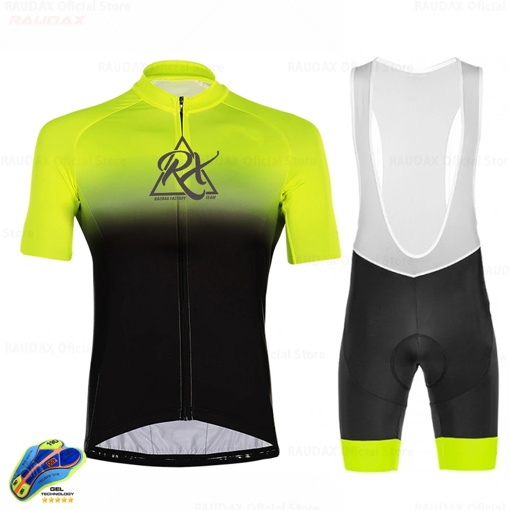Rx бренд Велосипедная форма 2020 Ropa Ciclismo Hombre короткий рукав комплект для велоспорта