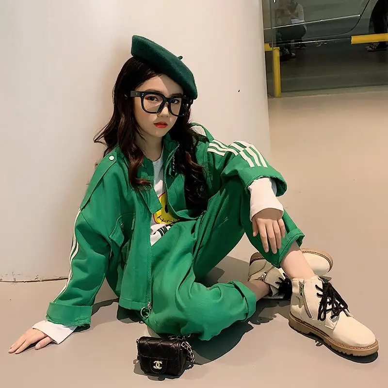 Модная брендовая детская одежда комплект из двух предметов для девочек