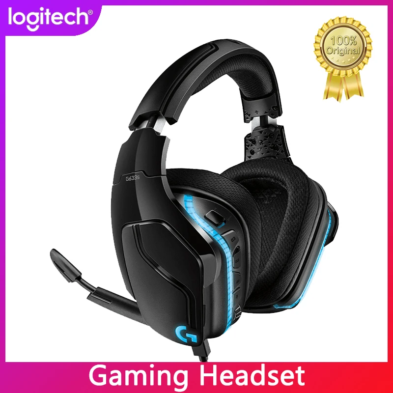 Игровая гарнитура Logitech G633S LIGHTSYNC RGB игровые наушники с объемным звуком микрофоном