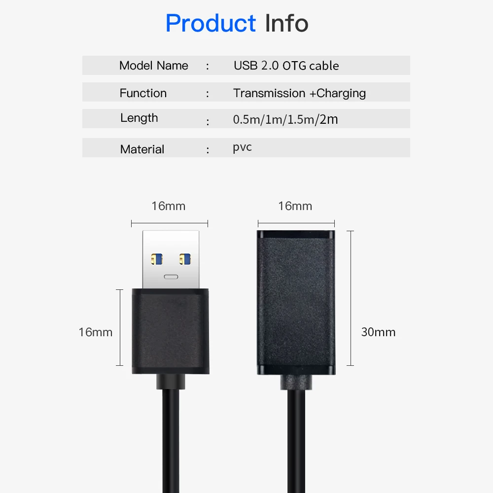 USB Удлинительный кабель Супер Скоростной 2 0 для смарт принтера PS4 SSD удлинителя