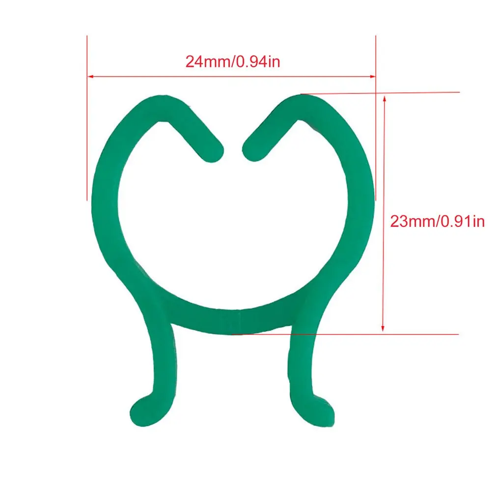 

100pcs/set Butterfly Circle Fixings Garden Plant Ring Set Fixed Connection Flowers And Vegetables Agricultural Accessories