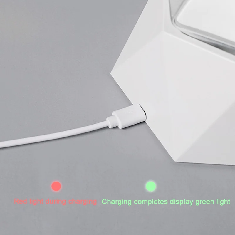 Цветной ночник с песочными часами и USB зарядкой умная светодиодная маленькая