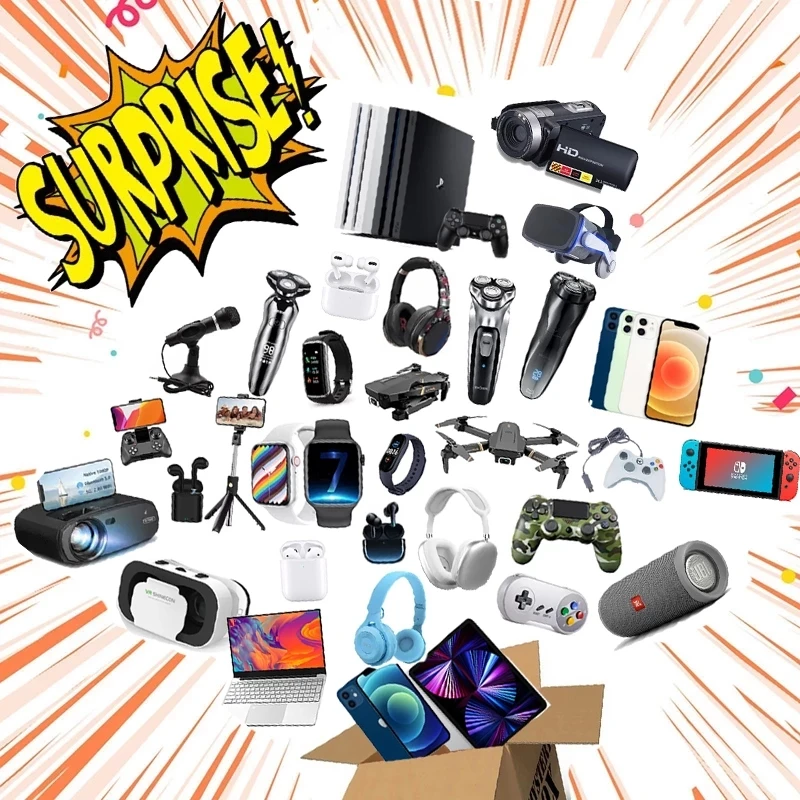 

2021Most Popular 100% Winning High Quality New Lucky Mystery Box Surprise Gift Lucky Random Item Home Digital Product Lucky Gift