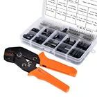 620 шт.  1550 шт. 2,54 мм комплект разъемов Dupont, разъемы для печатных плат, штекер, штекер, кабель для электроники, перемычка, контактный разъем, набор инструментов