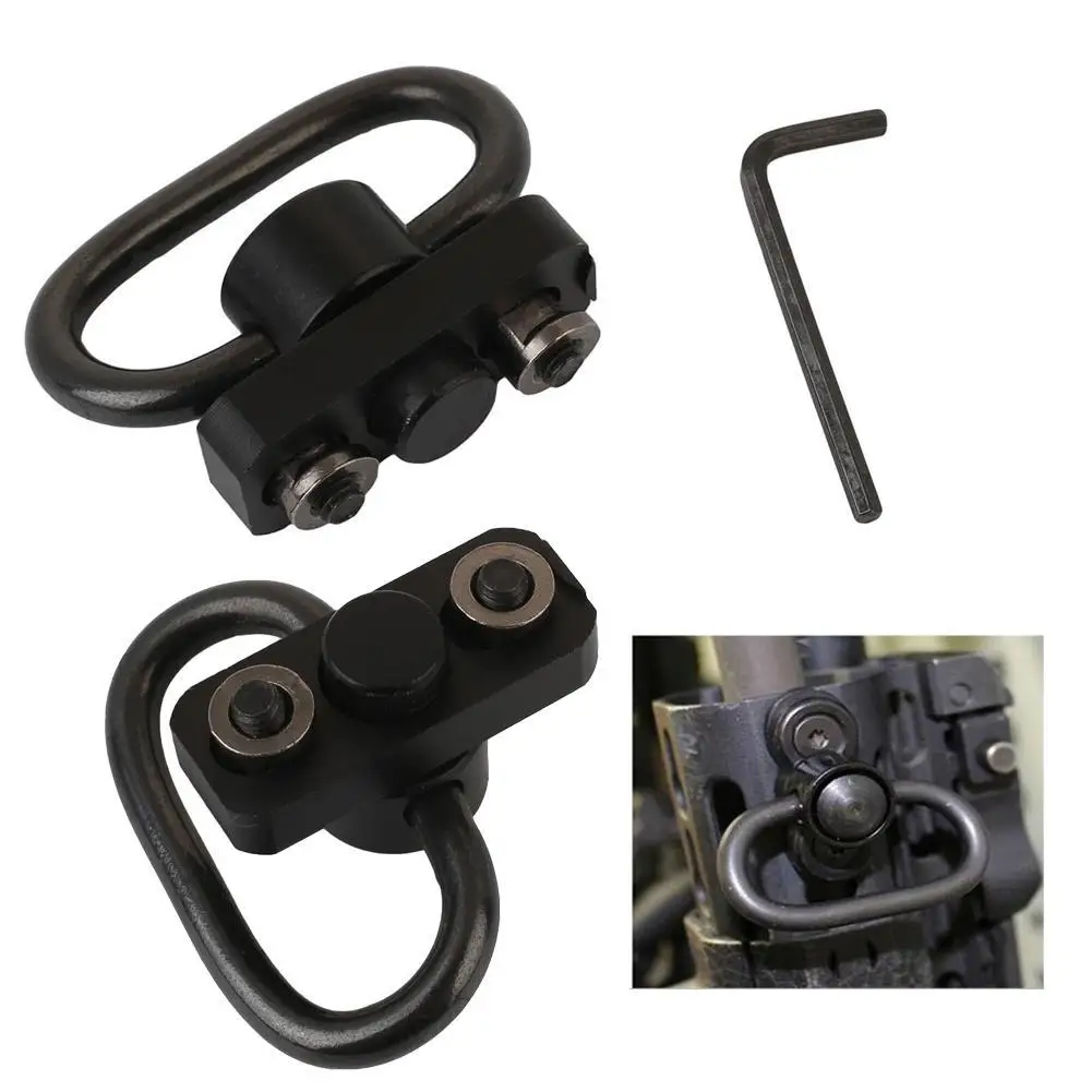 

Tactical Keymod Push Button QD Sling Swivel Keymod Rail Attachment Mount Adapter Hunting Gun Accessories