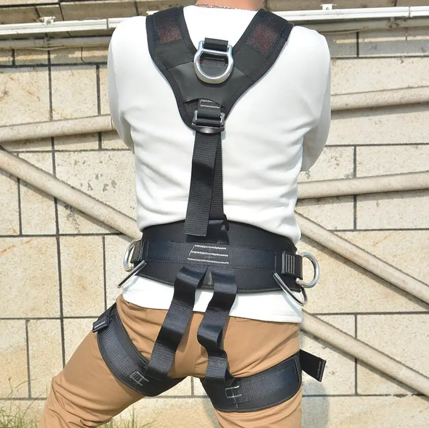 

ASOL Whole Body Rock Climbing prompt drop Safety Belts Outdoor Sport Hiking Camping Mountaineer safety belt tools