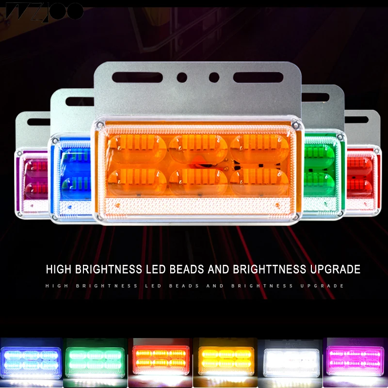 Лидер продаж не замненная супер яркий мерцающий светильник s авто led прицеп