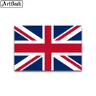 Полноформатнаякруглая алмазная живопись 5d, флаг Великобритании, Алмазная мозаика, палочка, вышивка, ремесла, украшение