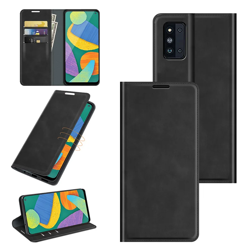 

For Samsung Galaxy F52 5G Case Magnetic Phone Case For Samsung Galaxy F52 5G Cover Flip Leather Wallet Leather With Card Slot