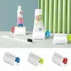 Диспенсер для зубной пасты, пластиковый держатель для зубной пасты, легко снимается, легко чистится