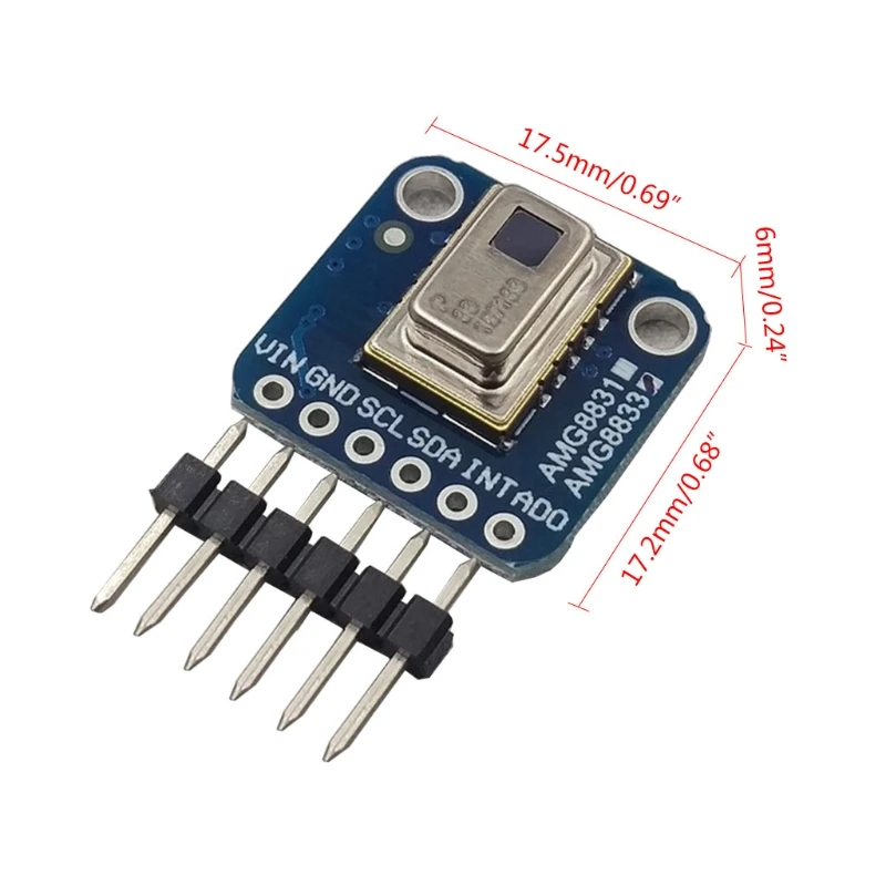 Инфракрасный Тепловизор AMG8833 IR 8x8 матричный датчик измерения температуры|Приборы