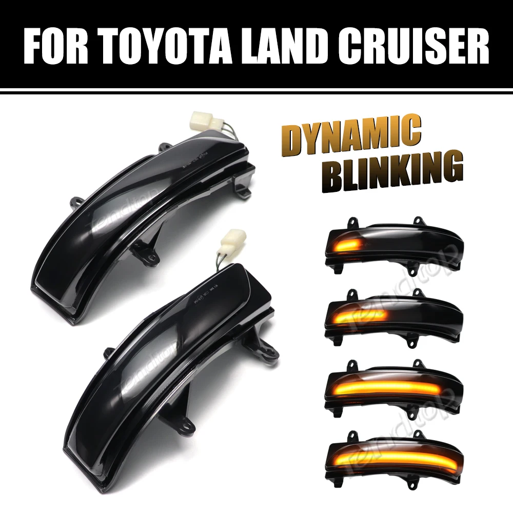 Фото Светодиодный динамический фонарь для Toyota Land Cruiser LC200, FJ200, Prado FJ150 2010-2020 №2