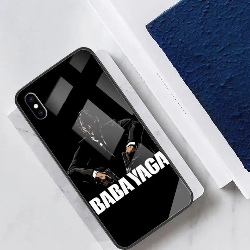 

Cool Movie John Wick Glass Phone Case Fundas Coque For IPhone 11 Pro Max Cases XR XS 12 7 8 Plus Cover Accessories Carcasa
