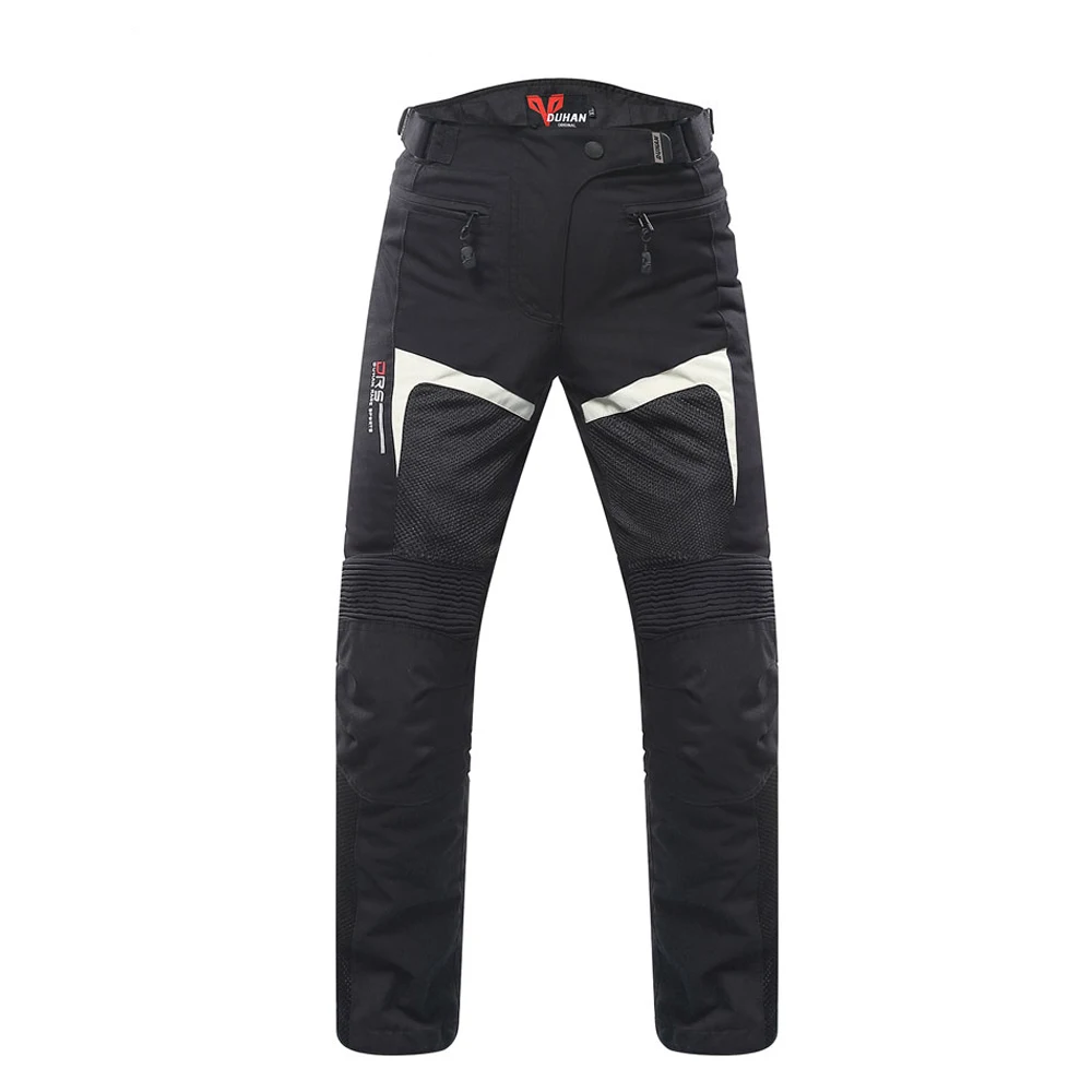 black pants HEROBIKER Осень Зима мотоциклетная мужская куртка водостойкий ветрозащитный Мото куртка для верховой езды гоночный мотоцикл одежда защитное снаряжение - Цвет: black pants