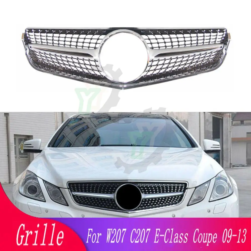 

Car Accessory Front Bumper Upper Grille Racing Grill For Mercedes-Benz W207 C207 E-Coupe E200 E260 E300 2010 2011 2012 2013