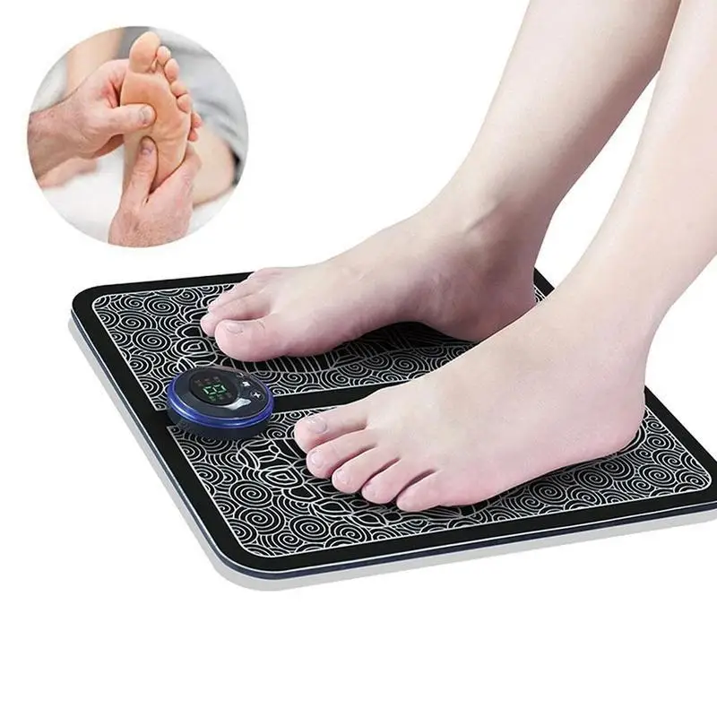 

EMS Foot Massage Electric Intelligent Pulse Acupuncture USB Charging Improve Blood Circulation Relieve Ache Pain Health Care