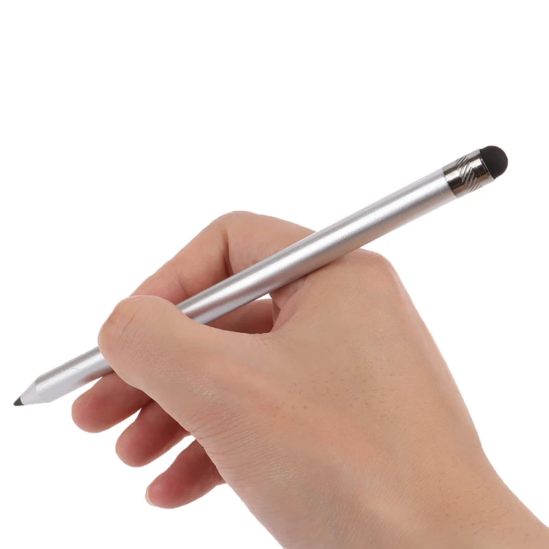 

16.2cm/6.38" Dual Head Touch Screen Stylus Pencil Capacitive Capacitor Pen For Pad Phone