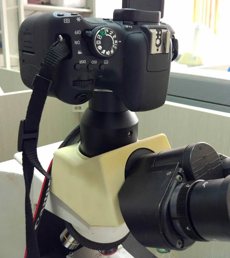 Тринокулярный микроскоп для камеры Canon Nikon SLR байонетный Адаптер серии Olympus CX BX CKX