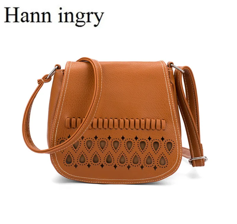 HANN INGRY 2021 элегантная женская маленькая квадратная сумочка с косым промежутком