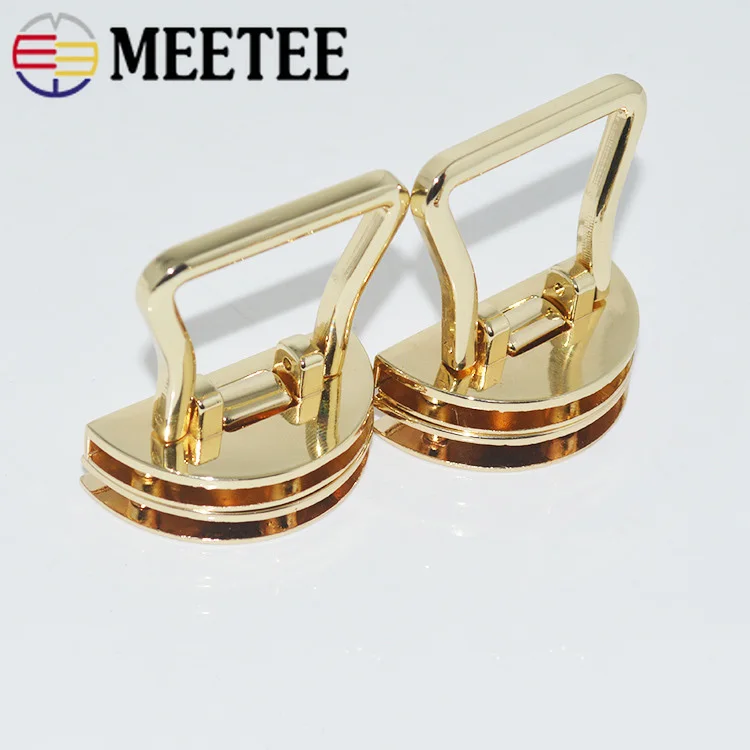 1/2 шт. женская сумка Meetee металлическая застежка с закручивающимся Замком D кольцо
