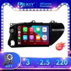 Автомагнитола, стерео, аудио, двойной динамик DinToyota Hilux 2015-2020 LHD, автостерео, простая Голосовая система, сенсорный экран, Радиоприемники, Автомобильная магнитола с GPS